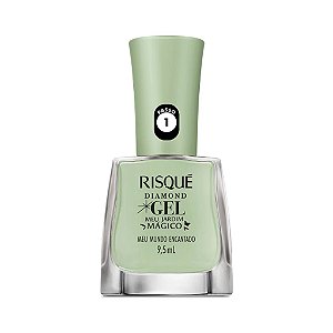 Esmalte Risque Diamond Gel Meu Mundo Encantado 9,5ml