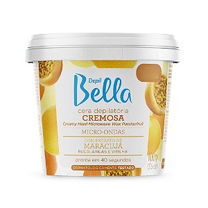 Depil Bella Cera Depilatória Cremosa Micro-ondas Maracujá 100g