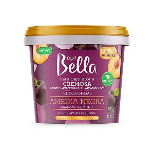 Depil Bella Cera Depilatória Cremosa Micro-ondas Ameixa Negra 100g
