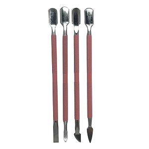 Espátula De Cutículas kit 4 unidades