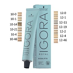 Schwarzkopf Coloração Igora Highlifts 60gr - Escolha a