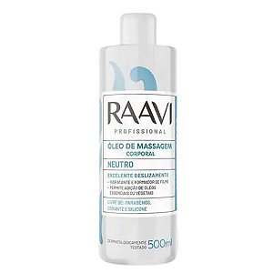 Raavi Oleo de Massagem Neutro 500ml