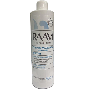 Raavi Oleo de Massagem Corporal  Neutro 500ml