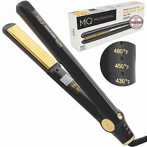 MQ Prancha Mq Max 480 Slim Titanium Black Bivolt