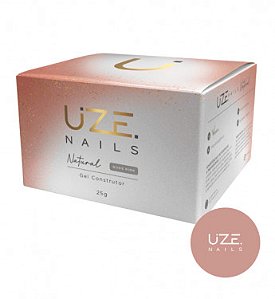 Uze Nails Gel Construtor Natural Nude Pink 25g