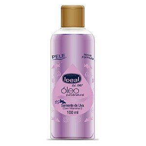 Ideal Óleo Corporal Vegetal Semente De Uva 100ml