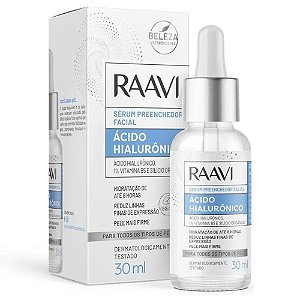 Raavi Sérum Preenchedor Facial Ácido Hialurônico 30ml