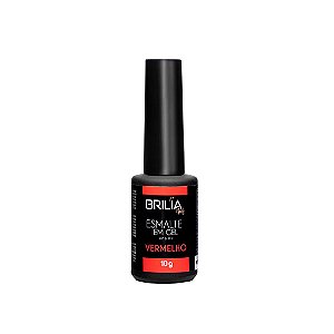 Brilia Nails Esmalte em Gel Vermelho 10gr