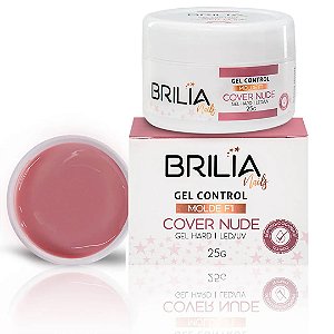 Brilia Nails Gel Control Cover Nude Molde F1 25gr