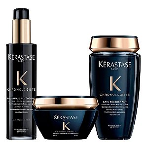 Kérastase Chronologiste Regenerant Kit - Shampoo + Máscara Kit