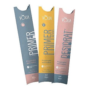 Volia Sache Kit Primer Adesivador + Primer Ácido + Desidrat