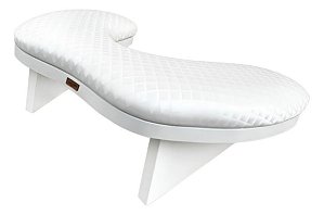 Apoio De Mão / Punho Antebraço Para Manicure Nails Branco