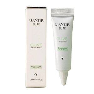 Removedor De Cílios Master Elite Olive Balm 7gr