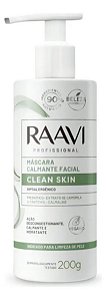 Raavi Máscara Facial Calmante Profissional Clean Skin 200g