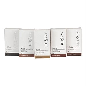 Henna Master Profissional Para Sobrancelhas Com Fixador