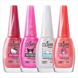 Esmalte Colorama Coleção Hello Kitty and Friends