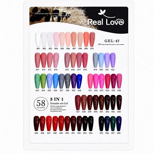 Esmalte Em Gel Real Love 3 In 1 Gel-97