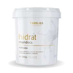 Tree Liss Máscara Hidratação Cabelo Mandioca Lavatório 2Kg
