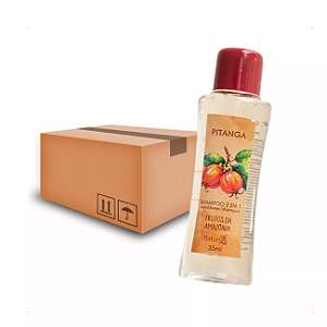 SHAMPOO 2EM1 FRASCO PITANGA FRASCO35ML CX 200UN PARA HOTEIS,MOTEIS,POUSADAS,AIRBNB,HOSTEL
