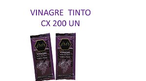 Vinagre De Vinho Sache 4ml Cx200un Restaurante,padaria,hotel
