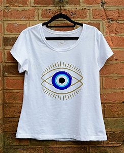 T-SHIRT OLHO GREGO