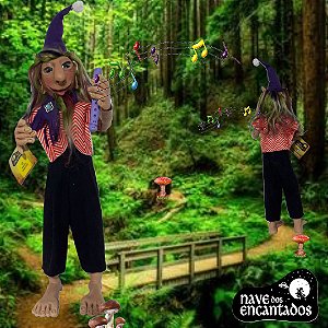 Duende Flautista da Alegria - A música traz otimismo, alegria e boas energias.