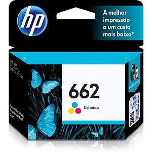 Cartucho de Tinta HP 662 CZ104AB | Color | Original | 2ML