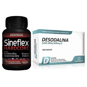 Comprar Desodalina e Sineflex Hardcore - Combo Hardcore!