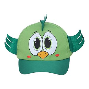 Boné Infantil Mascote Papagaio
