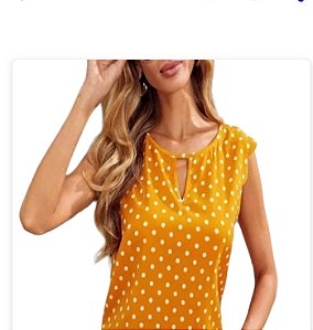 Blusa De Bolinhas Scallop Boho