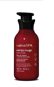 Loção Aveludada Cereja Rouge Desodorante Corporal 400ml