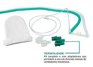 Kit Completo para Suporte Ventilatório CPAP Neonatal com Cânula em  Silicone - Calibre 10 - GMI