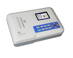 Eletrocardiógrafo 3 canais Tela 3,5 polegadas ECG 300G - MEDMAX