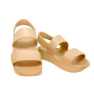 Sandália Ortopédica Fly Feet Classic Bege - Ortho Pauher