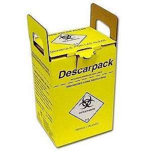 Caixa Coletora de Material Perfurocortante 13L - Descarpack