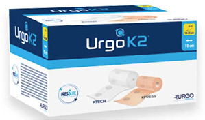 Bandagem Dupla de Compressão para Edema e Úlcera Venosa - Urgo K2