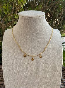 COLAR 35CM CORACAO LOVE