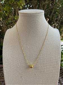 COLAR PINGENTE BOLINHA 45CM