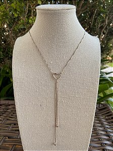 COLAR GRAVATINHA CORACAO CRAVEJADO