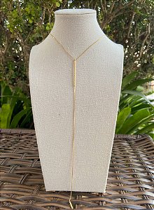 COLAR GRAVATA DOURADA