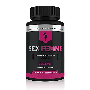 Disposição Sexual Feminina Sex Femme - 60 Comprimidos