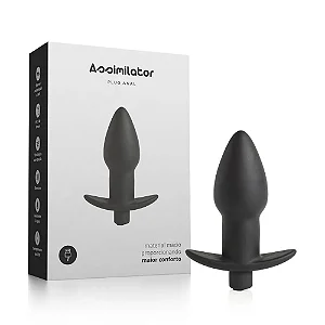 Plug Anal Multivelocidade Recarregável Assimilator Black