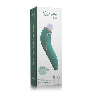 Estimulador de clitóris Recarregável Sensevibe Plus
