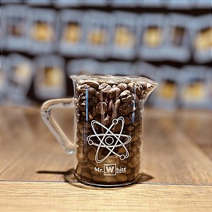 Caneca Becker de Vidro 150ml Linha Science – Átomo