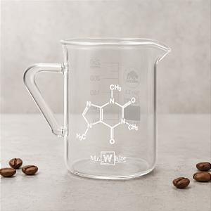 Caneca Becker 250 ml — Molécula Cafeína