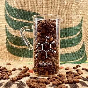 Jarra Becker de Vidro 250ml - Molécula Cafeína