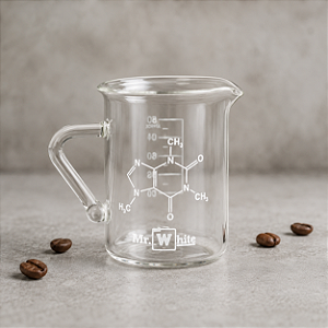 Mini Caneca Becker 50 ml — Molécula Cafeína