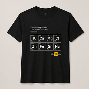 Camiseta - Teor Mineral do Café