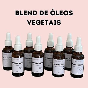 Blend de Óleos vegetais - 100% puro e natural