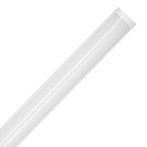 Luminária led Elegance Fit 72w com Driver Integrado Linear Sobrepor 4360 lumens Bivolt 6500k Branco Frio 1 Ano Garantia
